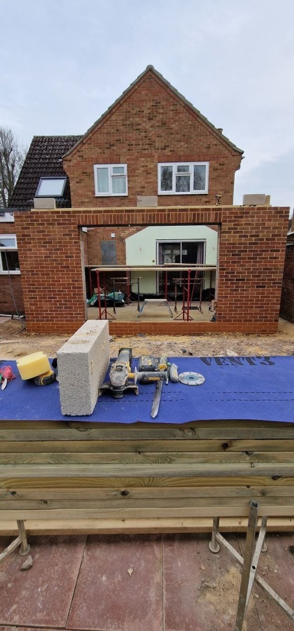 House extension project in Cambridge